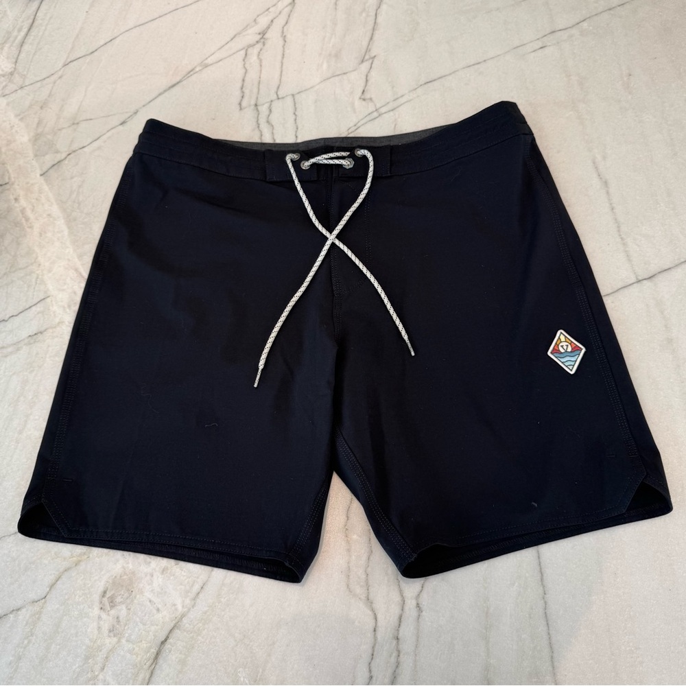 VISSLA Black Board Shorts Swimwear